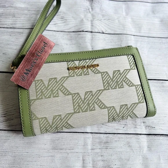 Michael Kors Double Zip Wallet-Wristlet - Picture 8 of 9